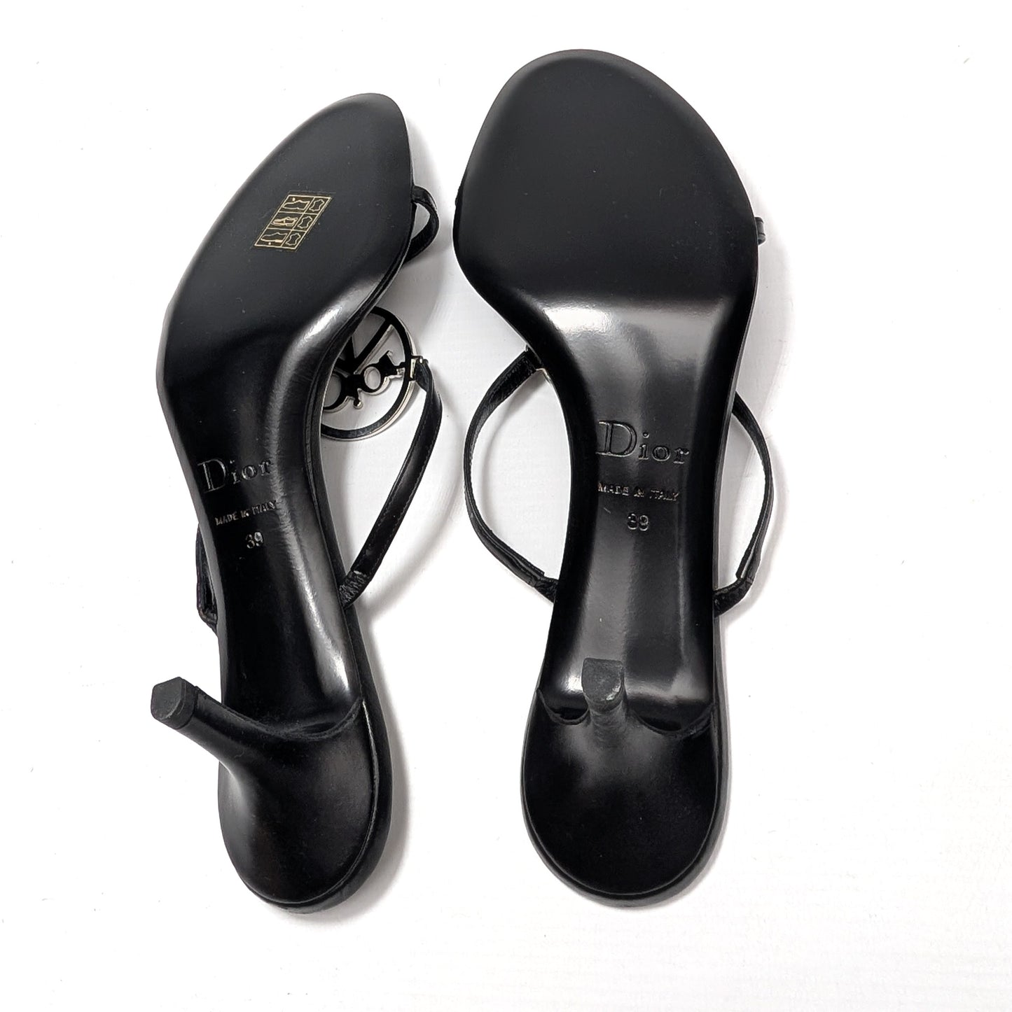 Mules Dior par Galliano "Peace and Love" 2005 - EU39|UK6|US8