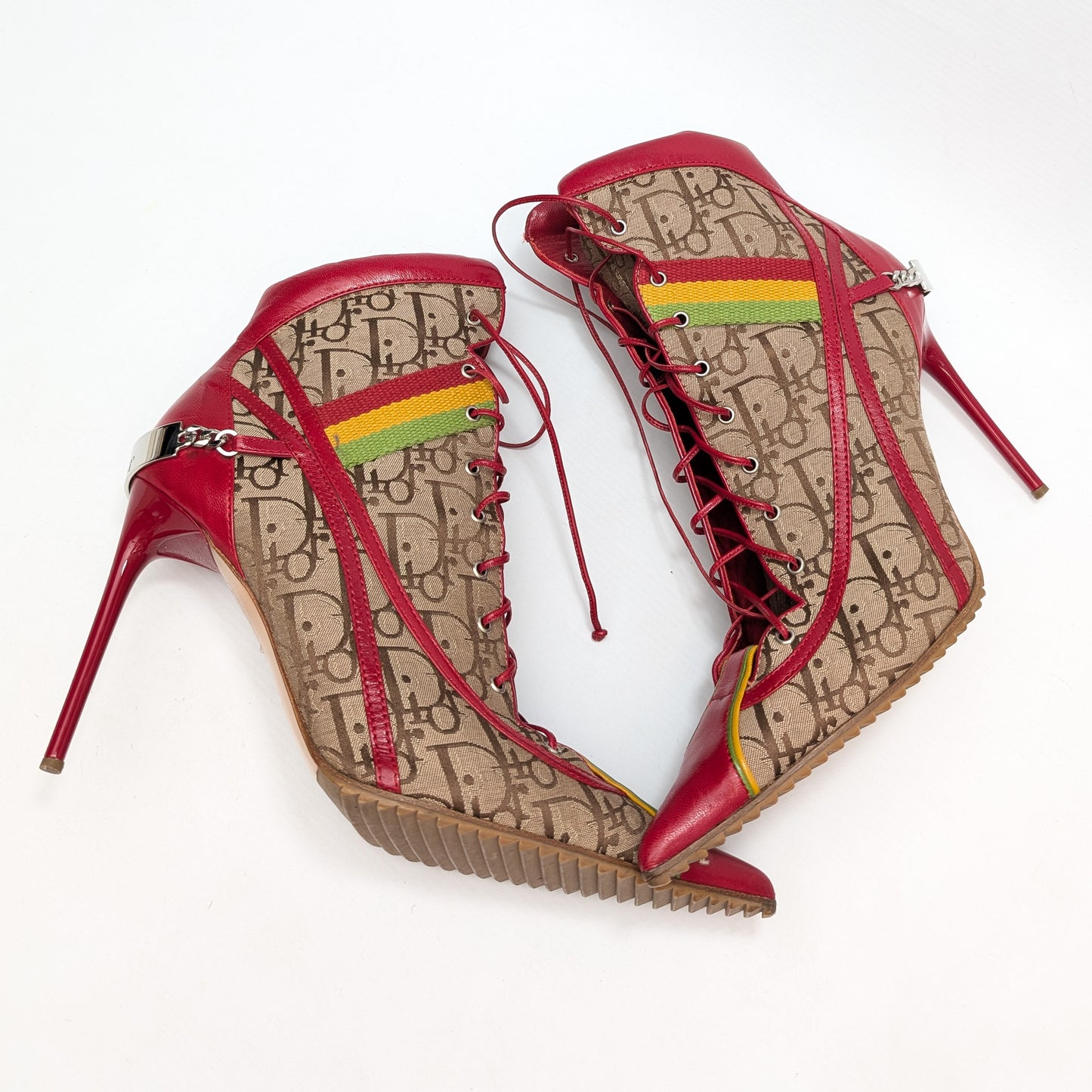 Bottines Rasta Dior par Galliano 2003 - EU41|UK8|US10