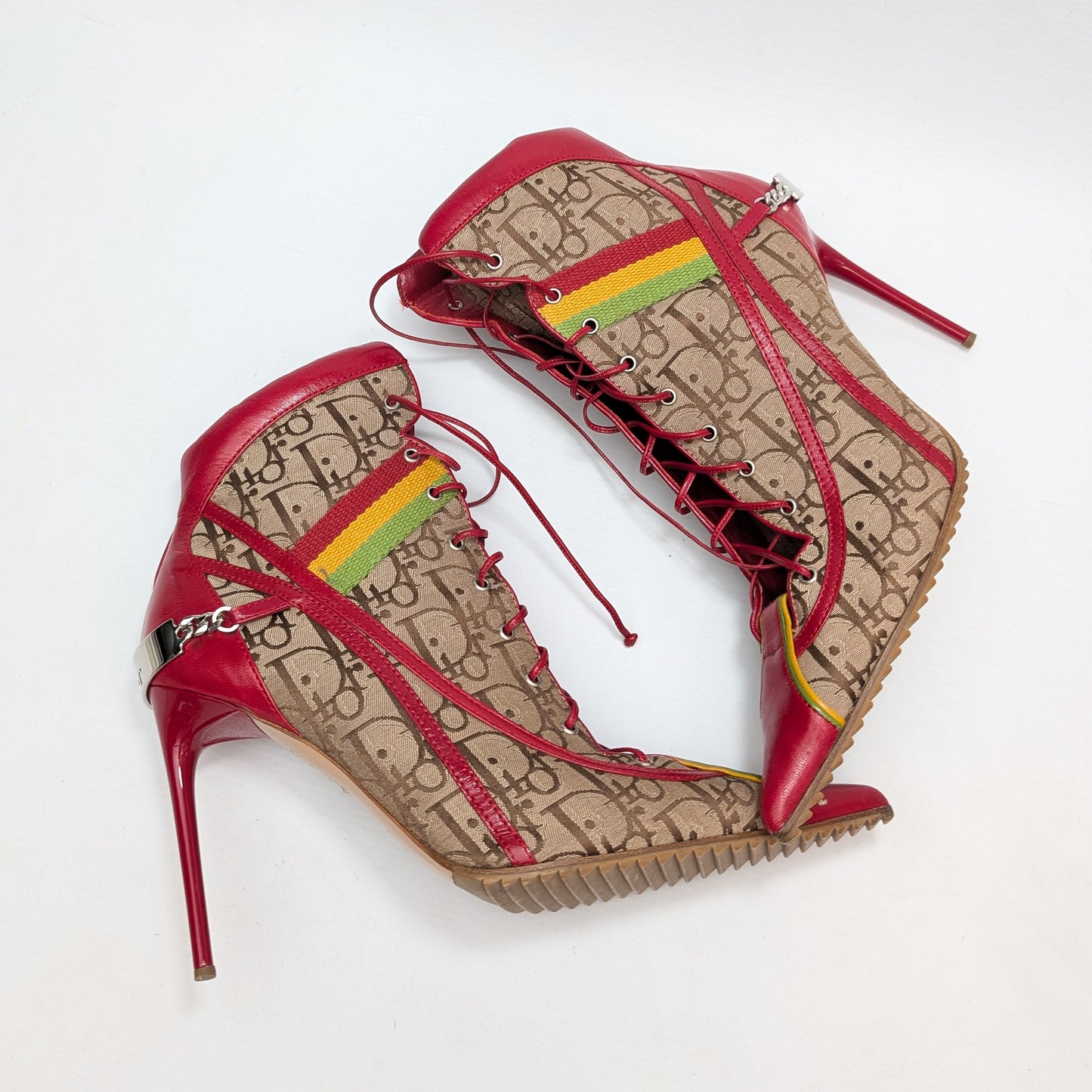 Bottines Rasta Dior par Galliano 2003 - EU41|UK8|US10