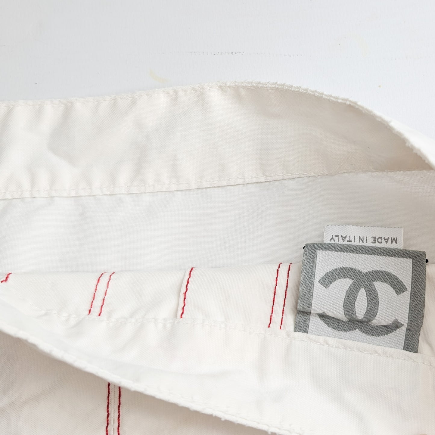 Mini jupe Chanel Sport Camelia S/S 2005 - L