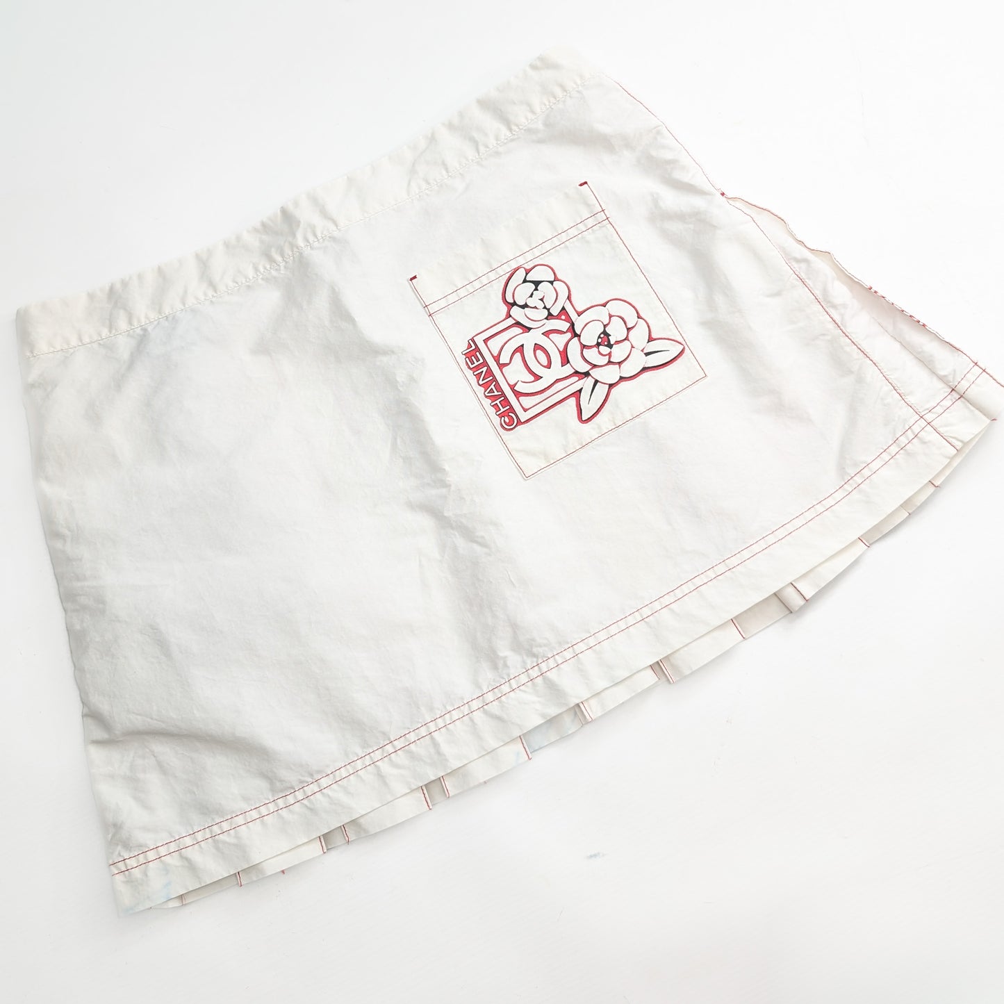 Mini jupe Chanel Sport Camelia S/S 2005 - L