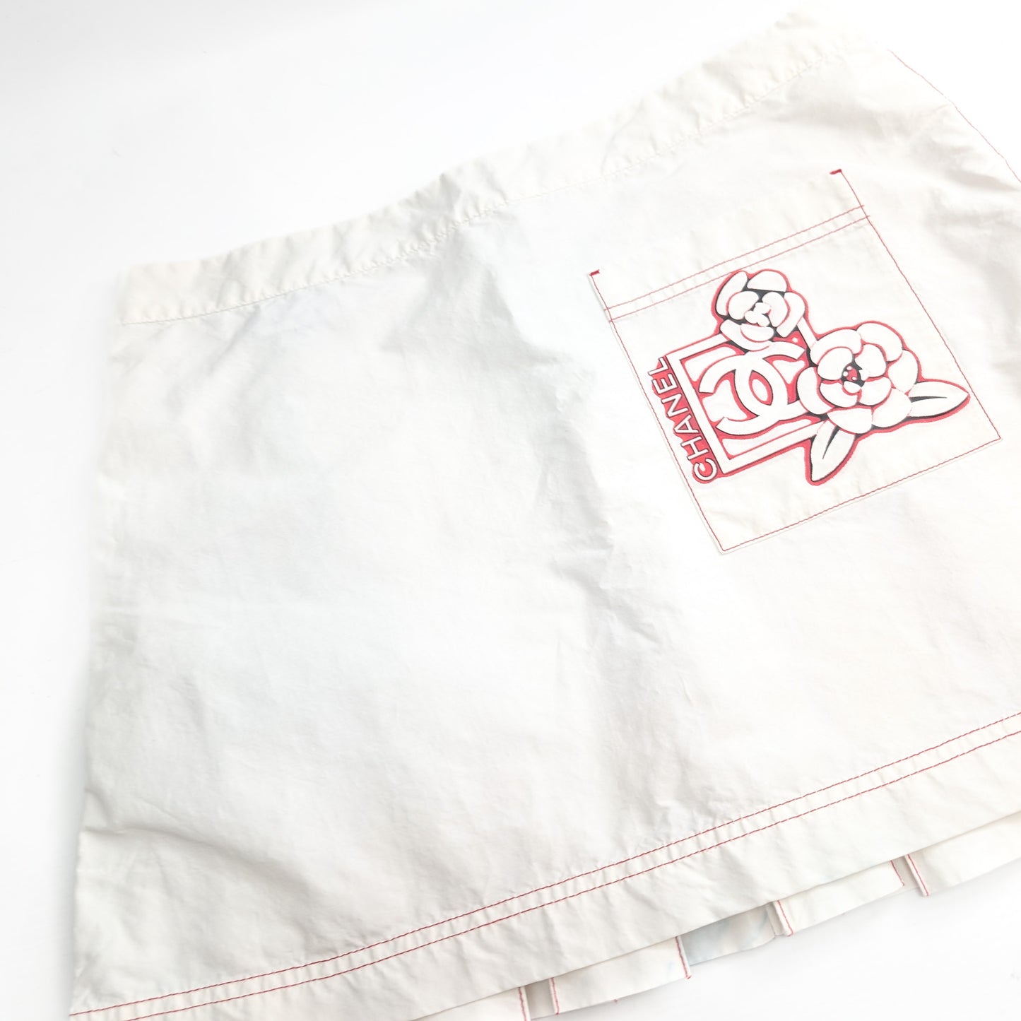 Mini jupe Chanel Sport Camelia S/S 2005 - L