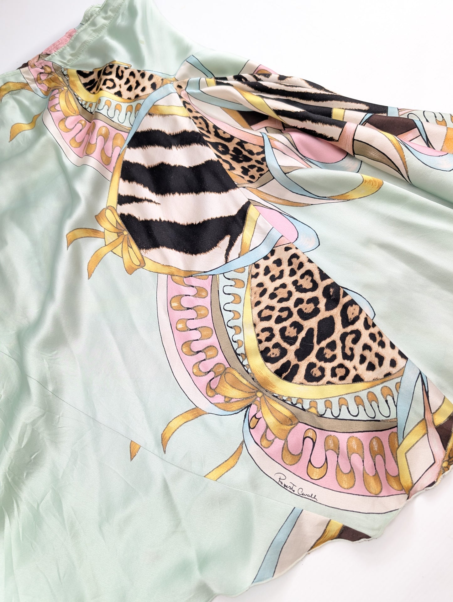 Jupe en soie Roberto Cavalli - S/S 2004