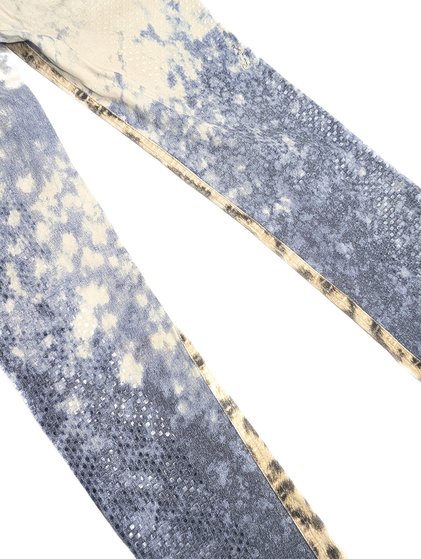 Jeans Cavalli léopard tie and Dye - M