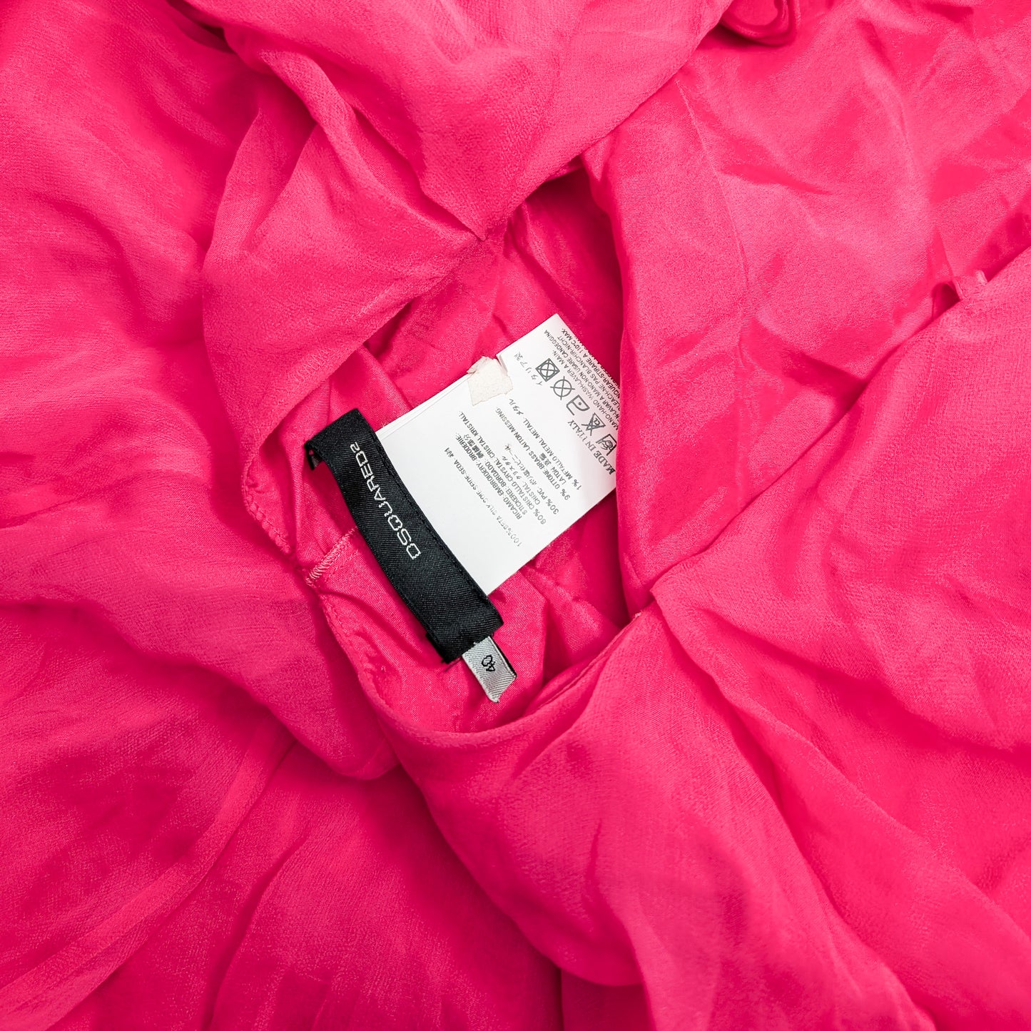 Robe rose Dsquared2 S/S 2008