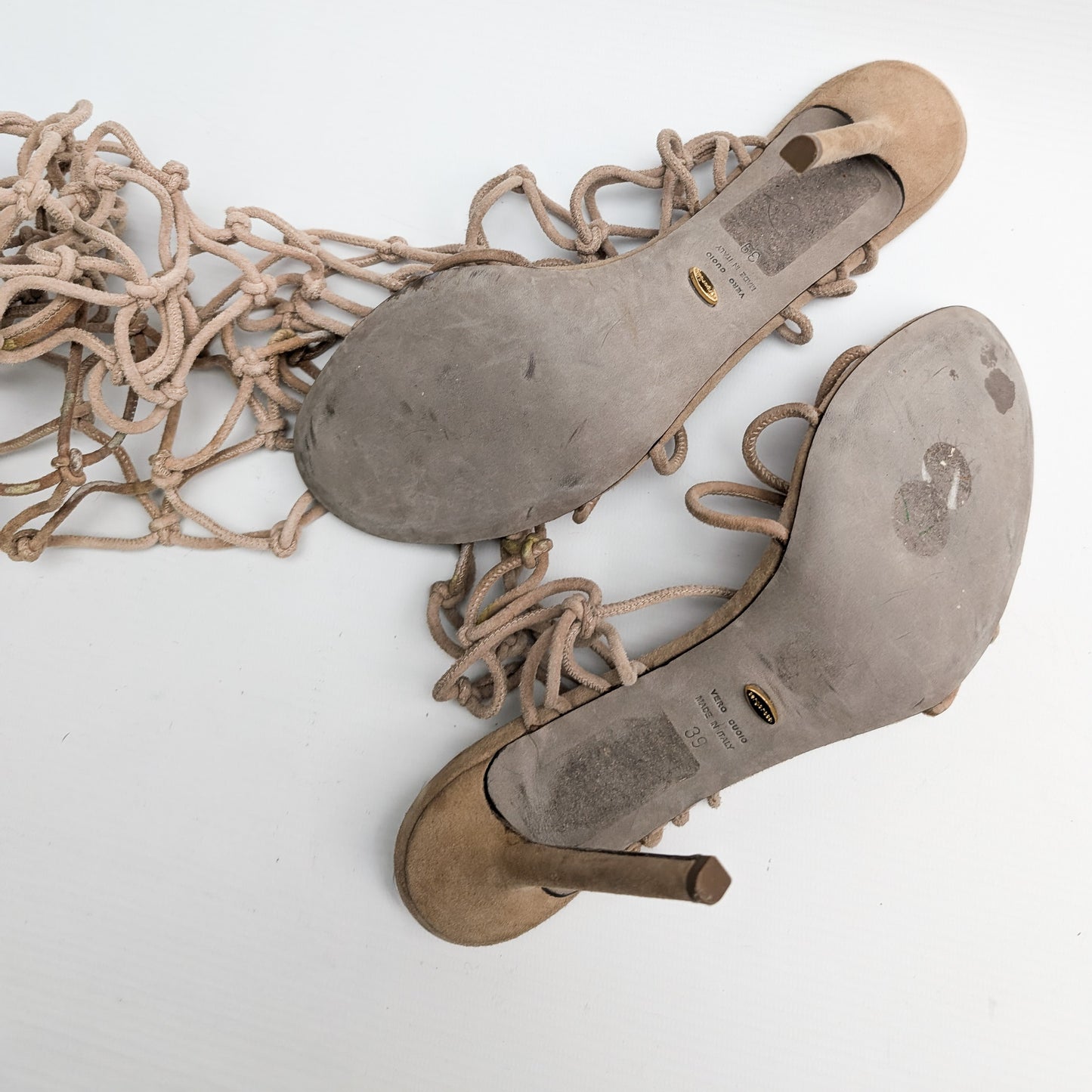 Sergio Rossi Cage Sandals - EU39|UK6|US8