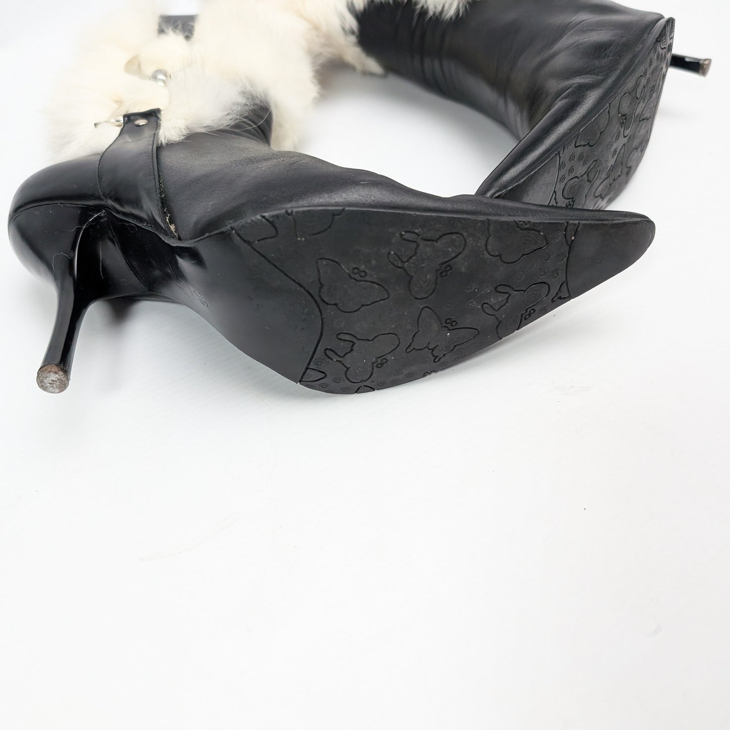 Bottes Dior par Galliano en fourrue - EU36|3UK|5US