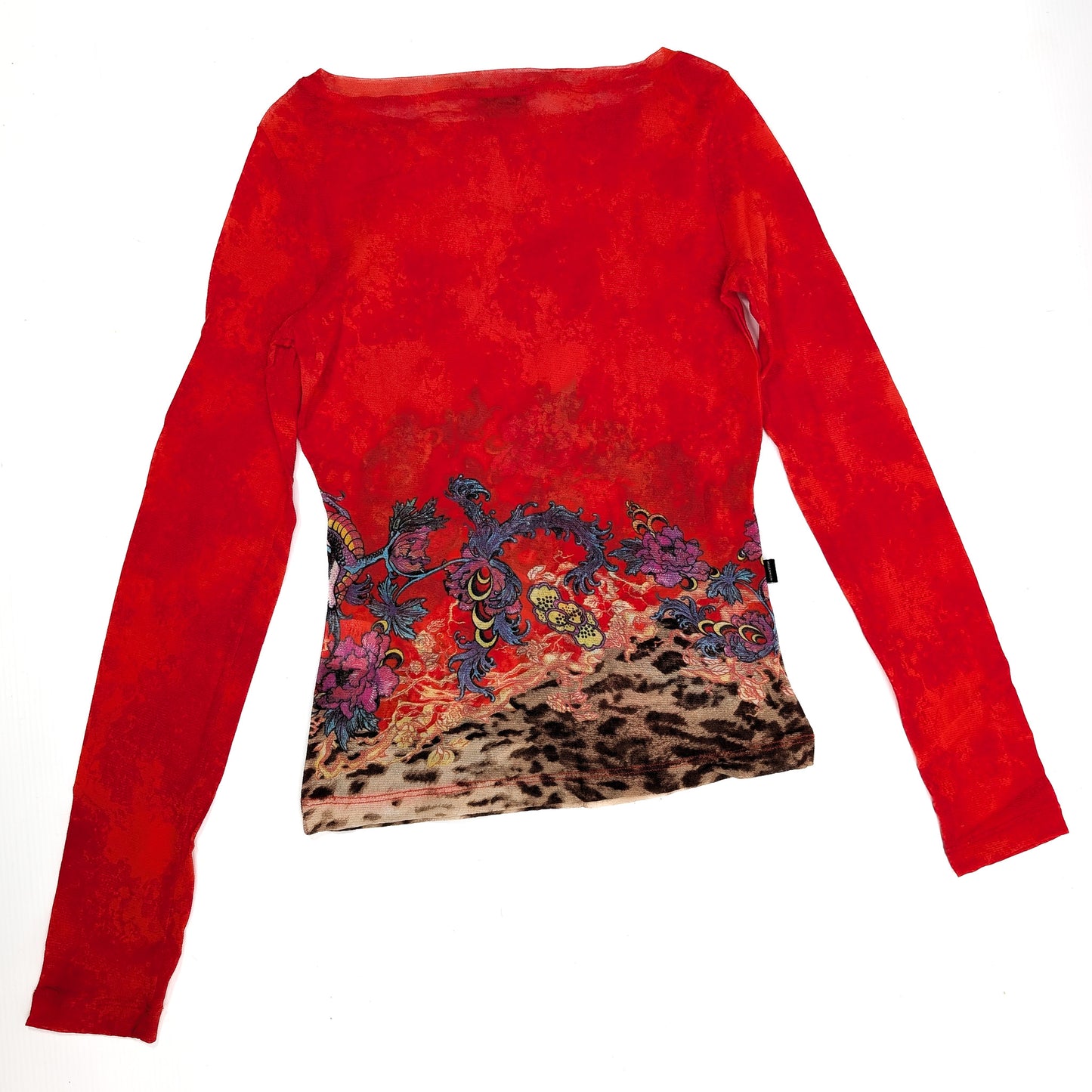 T-shirt manche longue Roberto Cavalli