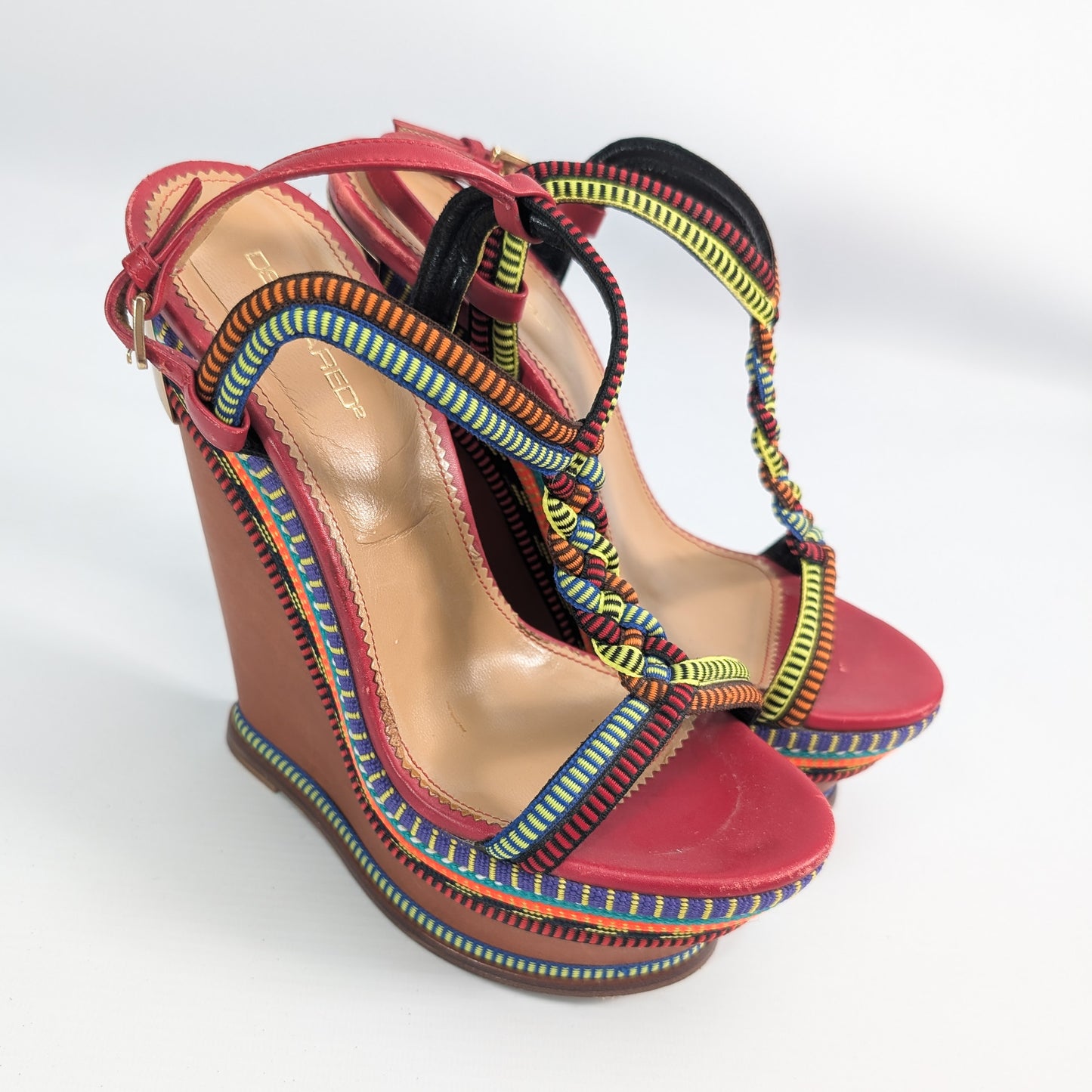 Dsquared2 Wedge Sandals - EU37|UK4|US6