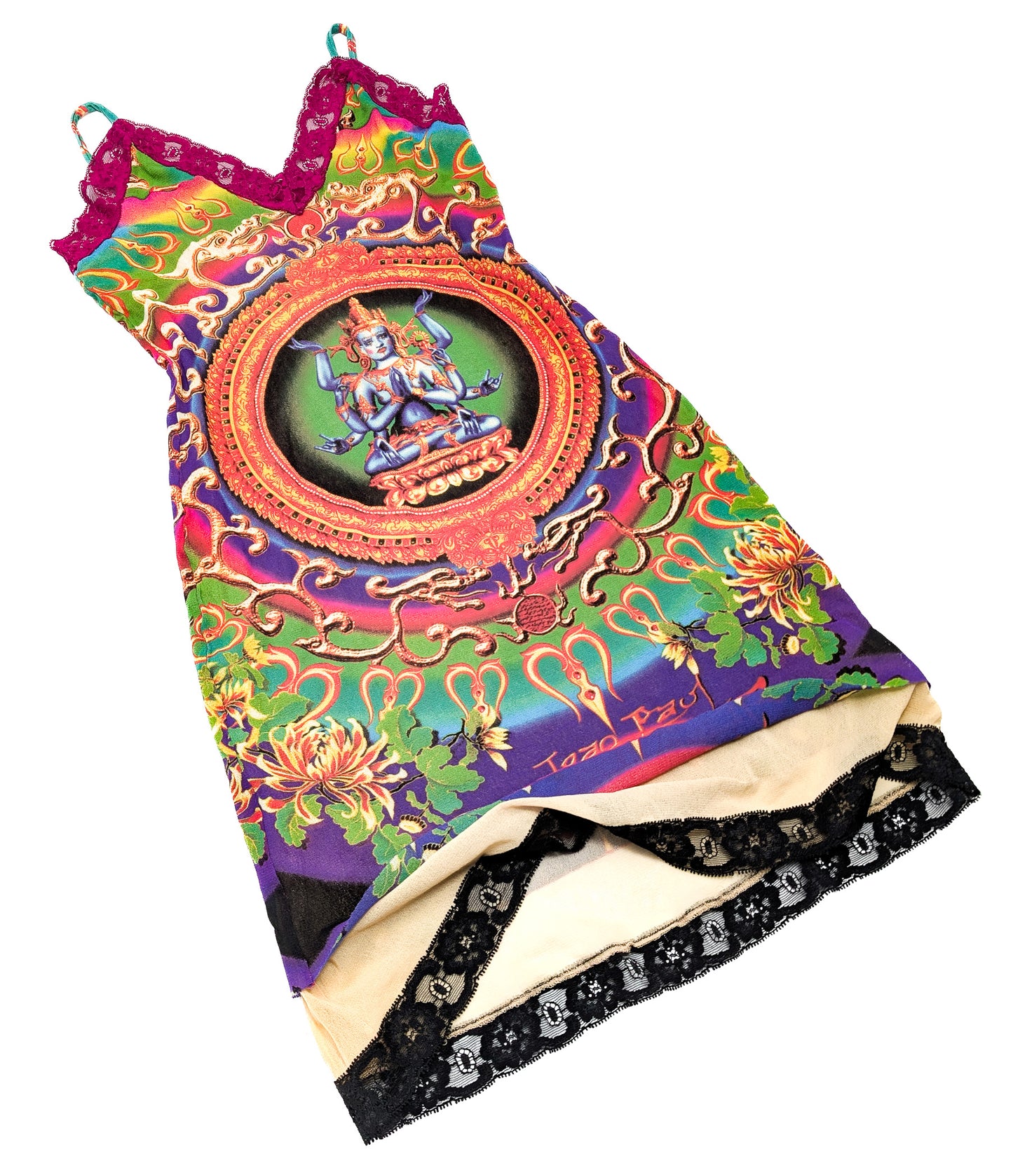 Robe jean Paul Gaultier mesh "Shiva"
