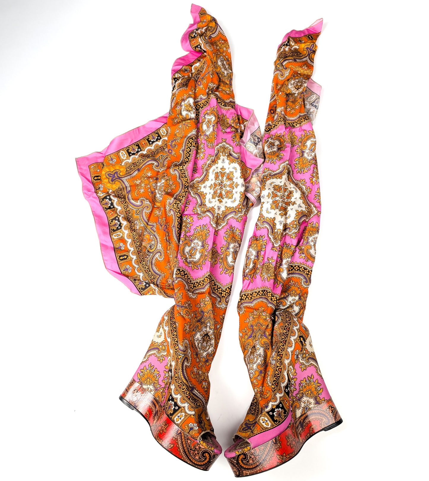 Sandales foulard Dolce & Gabbana S/S 2012 - EU37|UK4|US6