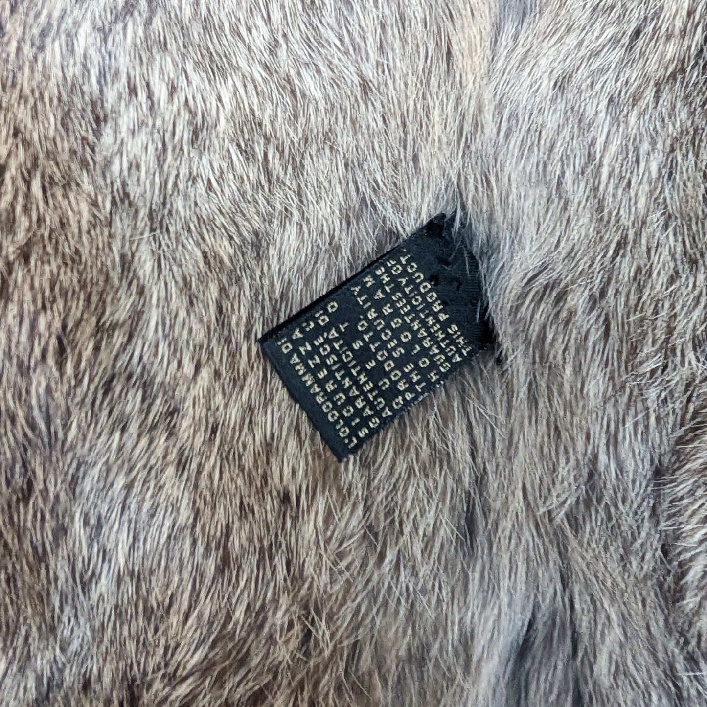 Veste sans manche Roberto Cavalli fourrure F/W 2003
