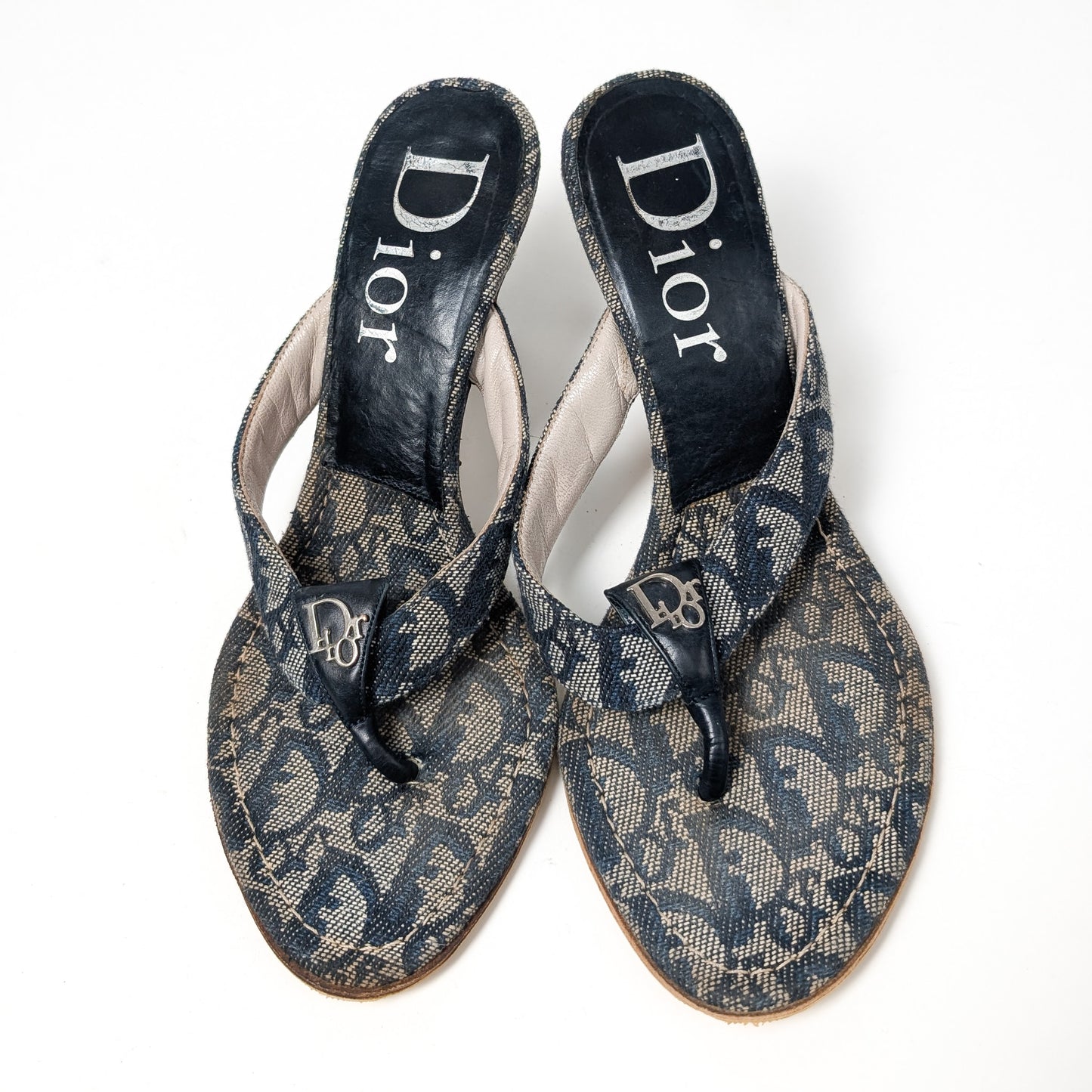 Dior monogram thong - EU36|3UK|5US