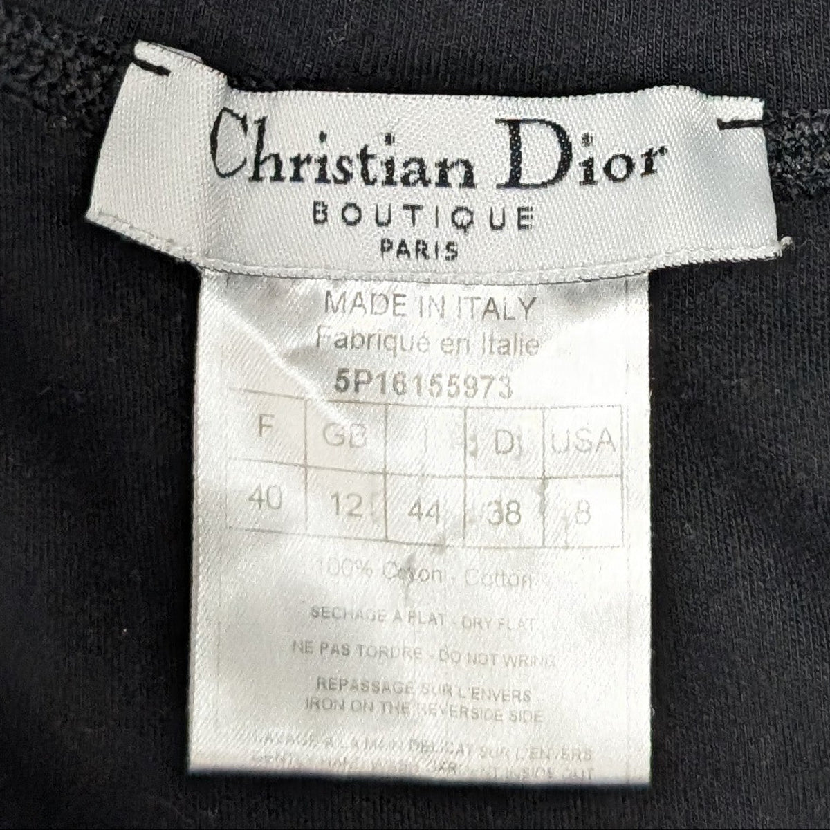 Top "Peace and love" Dior par John Galliano - S/S 2005