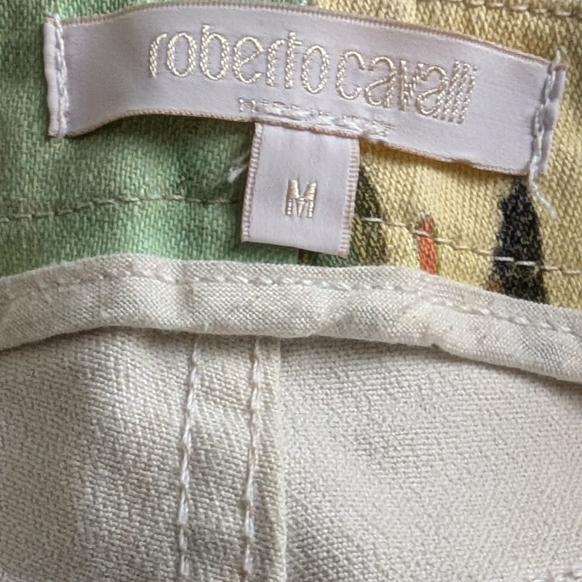 Pantalon "perroquet" Roberto Cavalli - M