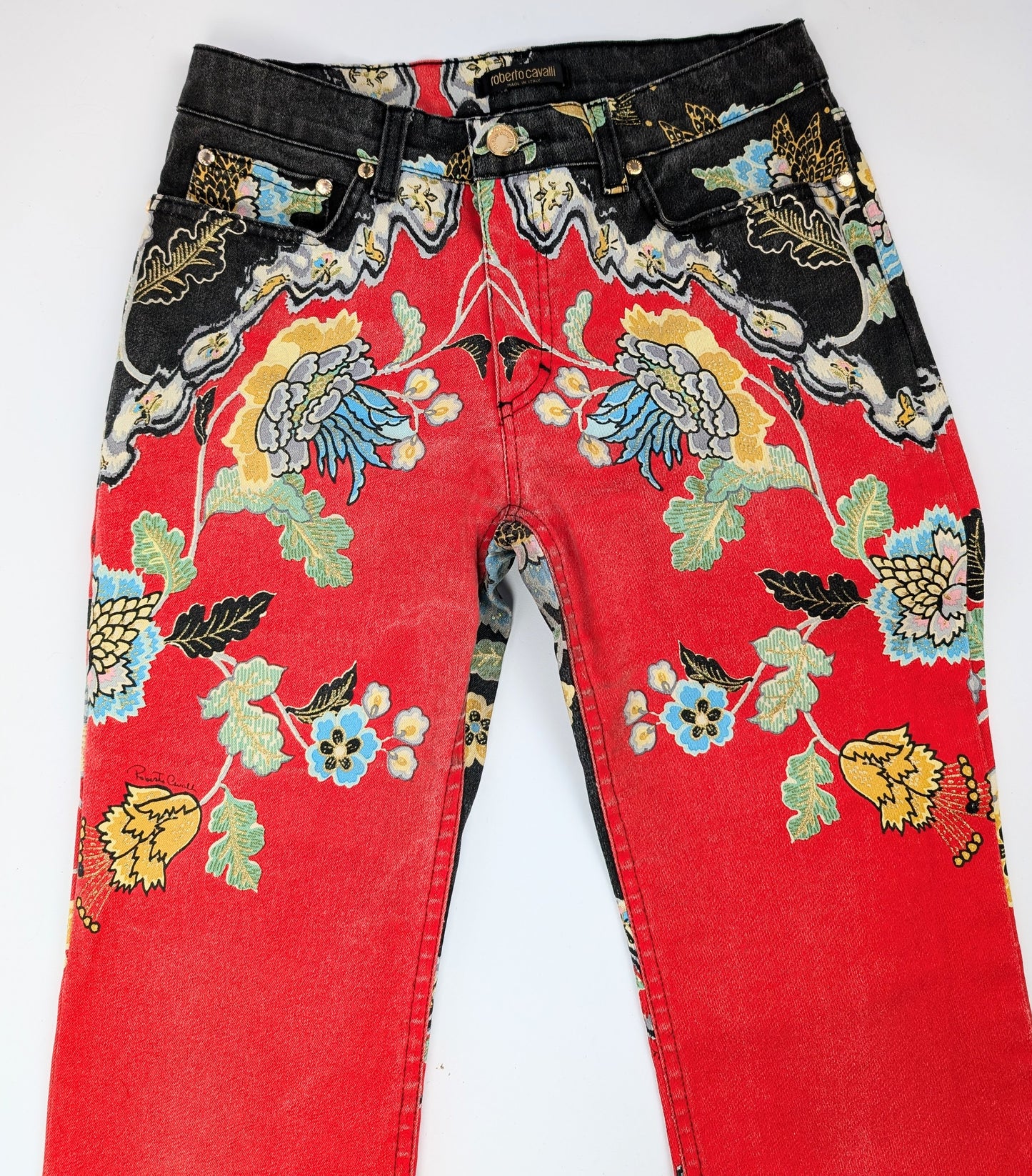 Pantalon à imprimé Cheongsam S/S2003 - S/M