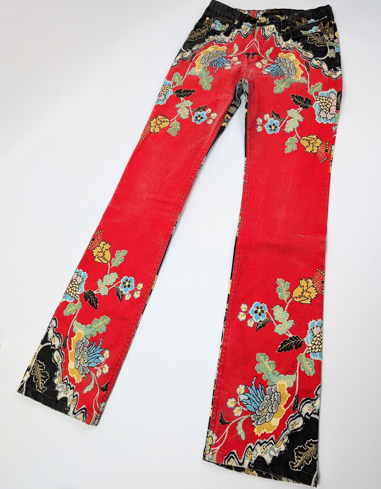 Pantalon à imprimé Cheongsam S/S2003 - S/M