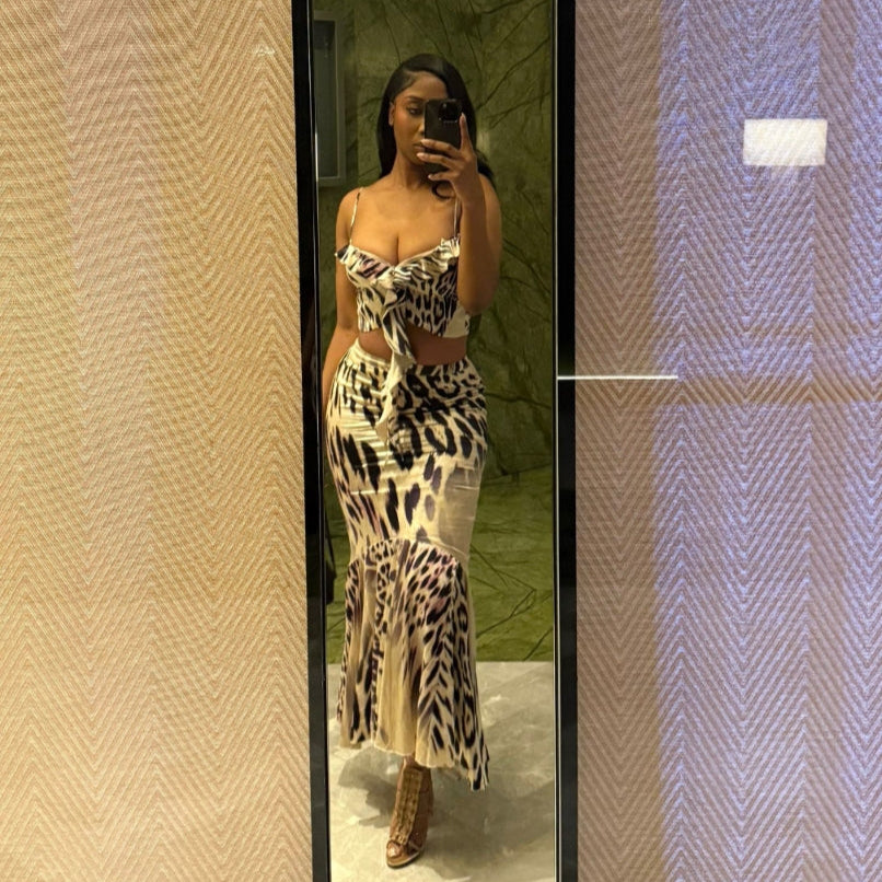 Ensemble top et jupe Roberto Cavalli - M