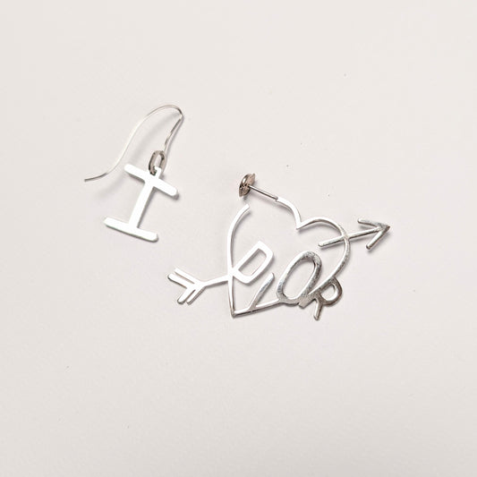 Dior "I love Dior" earring by Galliano
