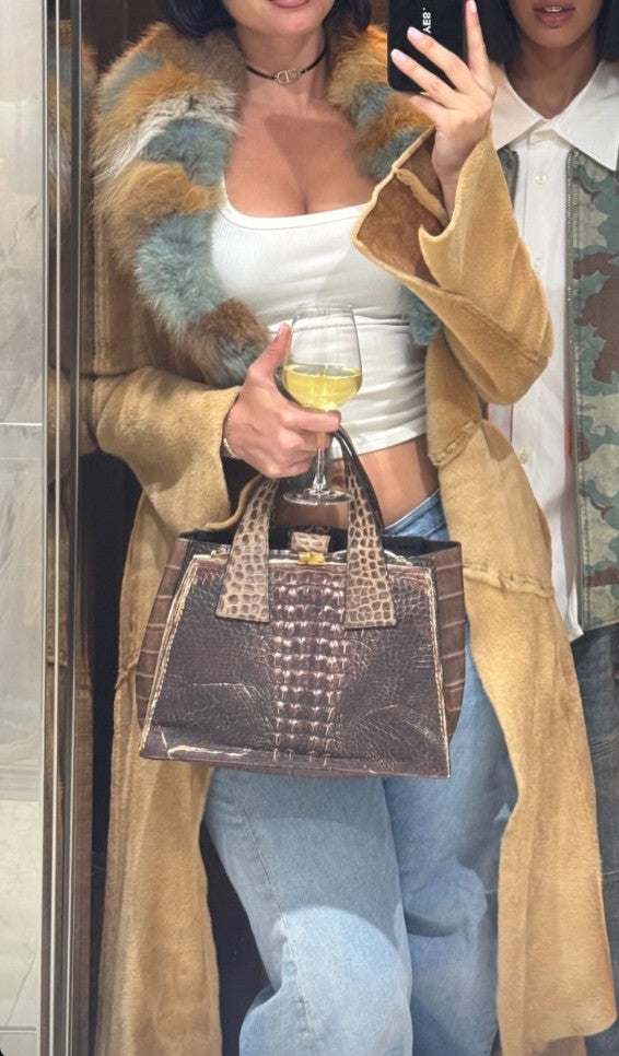 Roberto Cavalli fur coat