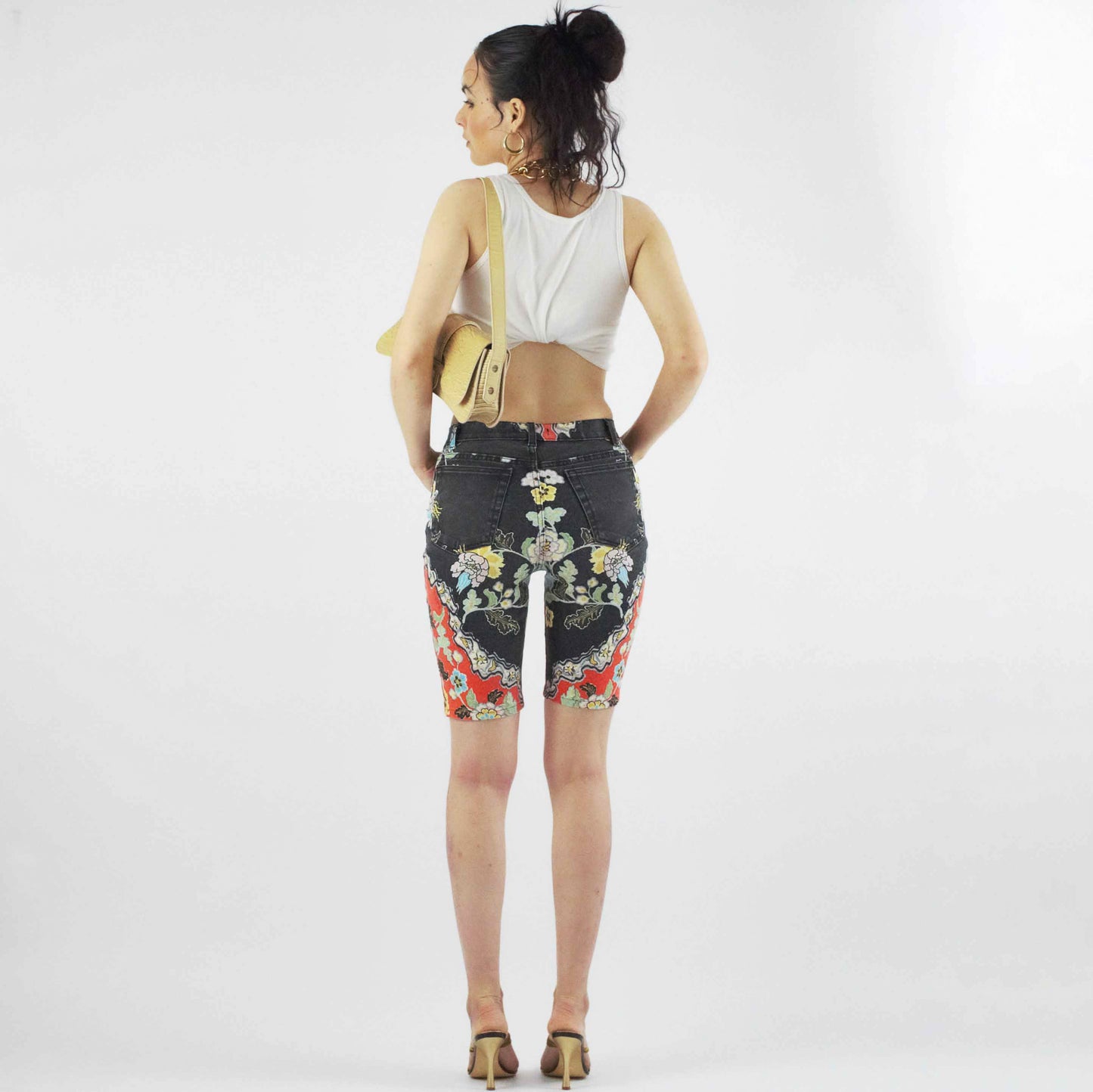 Short, pantacourt à imprimé Cheongsam S/S2003 - XS/S