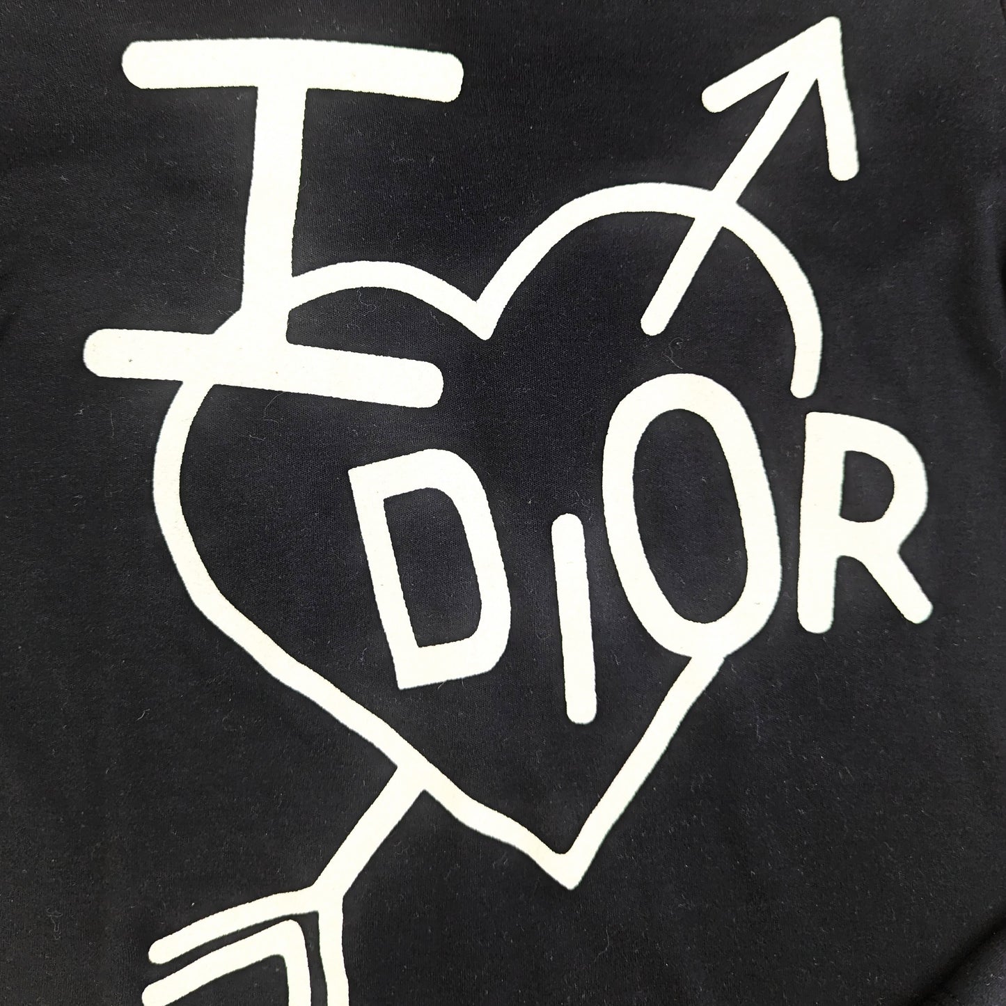 T-shirt manche longue "I Love Dior" Dior par Galliano - S/S2003 - L