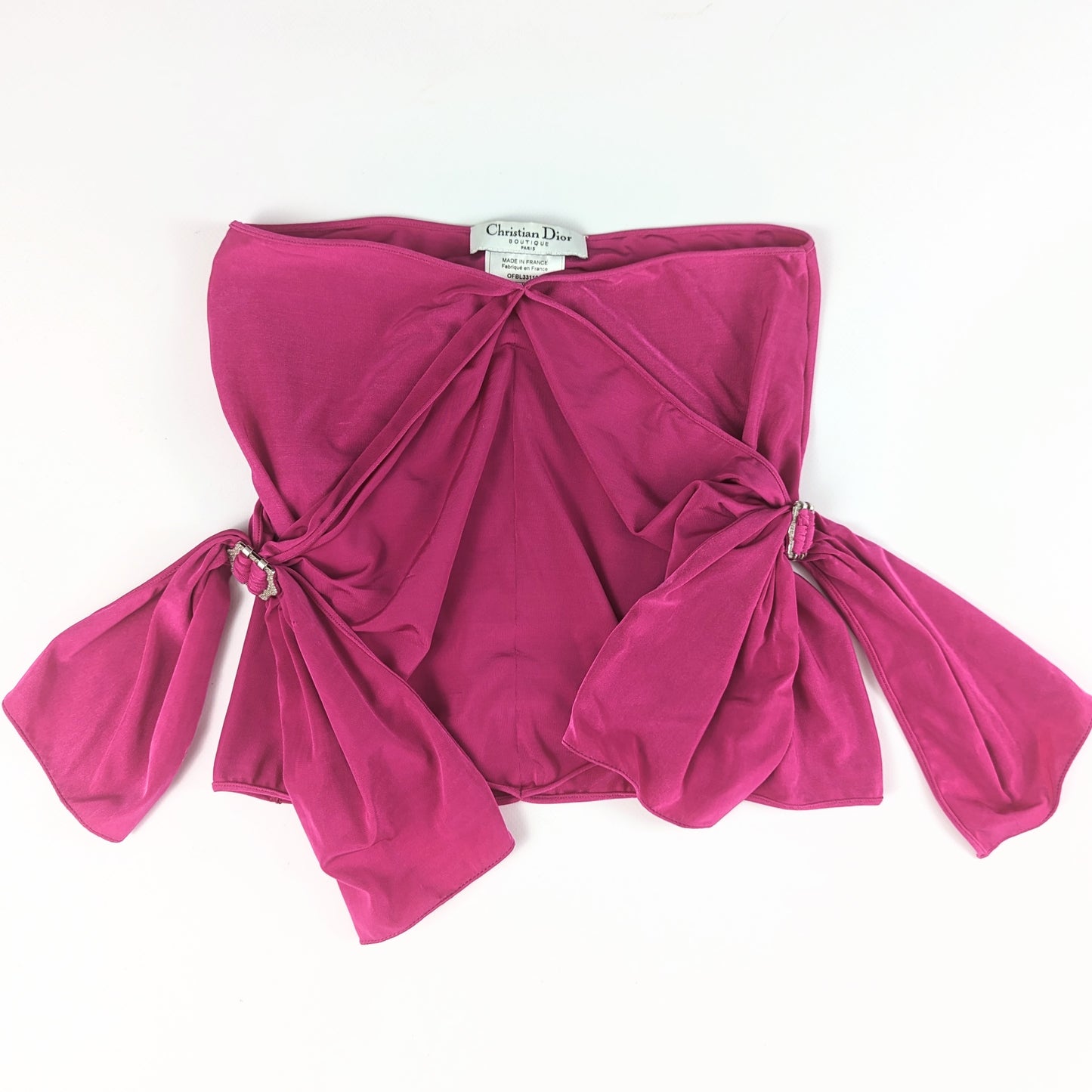 Ensemble jupe et maillot rose Dior par Galliano - F/W 2003
