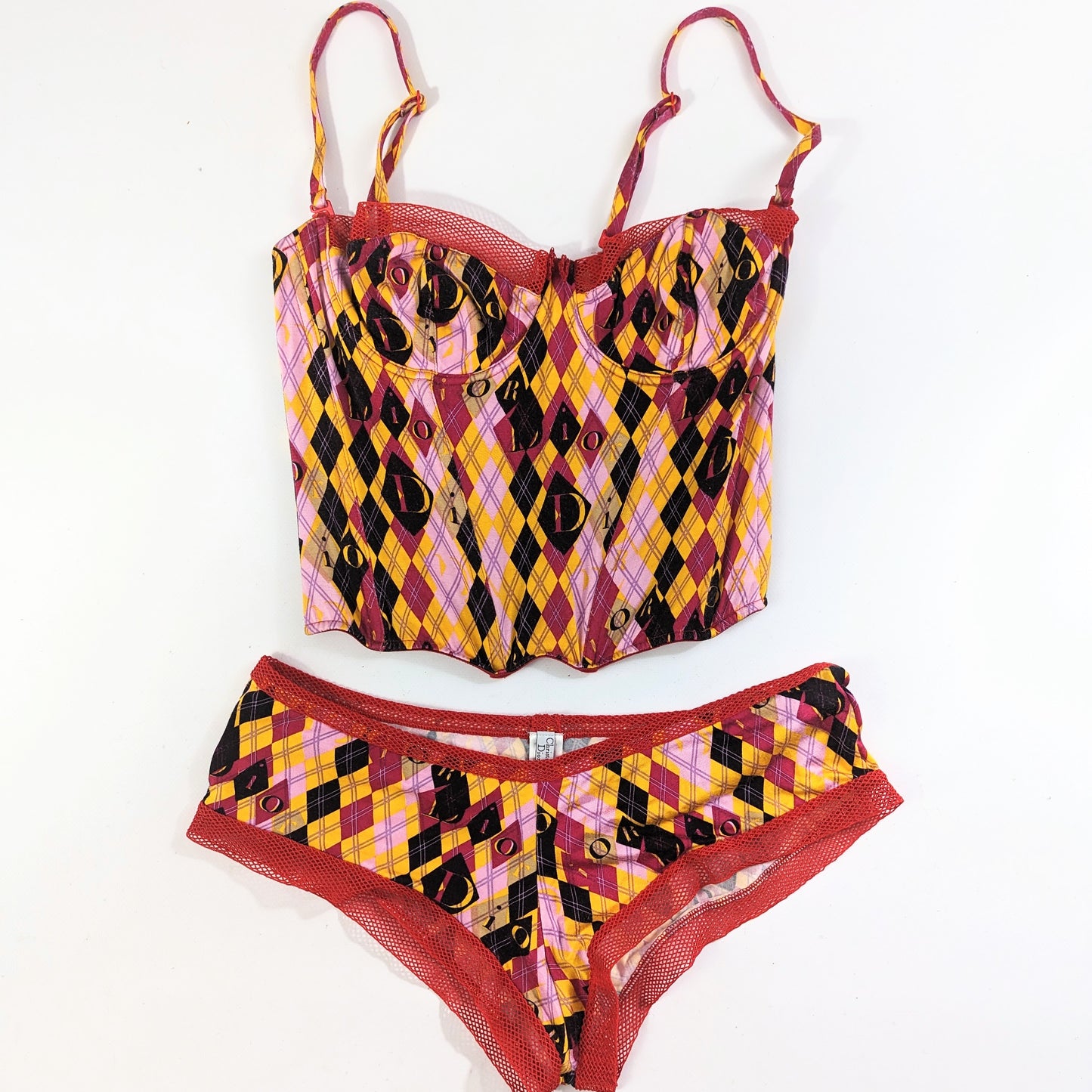 Ensemble corset et boxer Dior Collection Golf A/W2004 -M/L