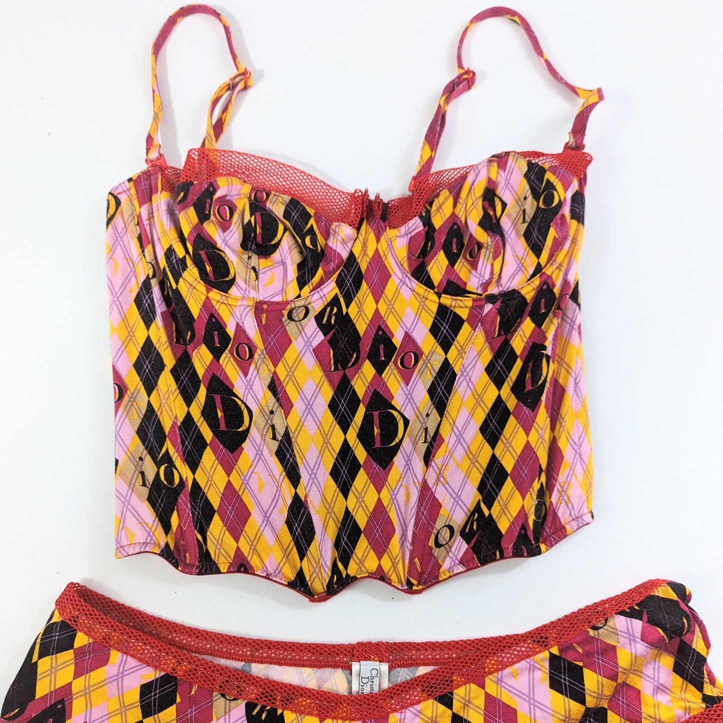 Ensemble corset et boxer Dior Collection Golf A/W2004 -M/L