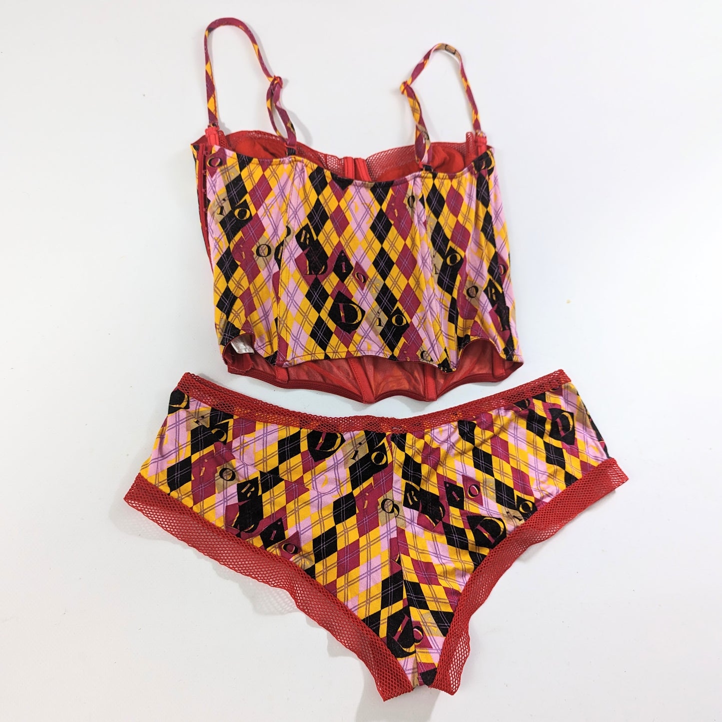 Ensemble corset et boxer Dior Collection Golf A/W2004 -M/L