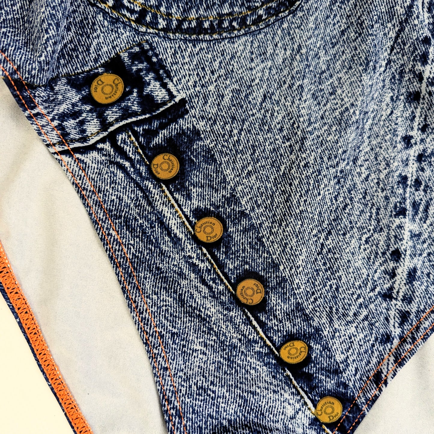 Maillot de bain Dior par Galliano, effet denim trompe l'œil - S/S 2000