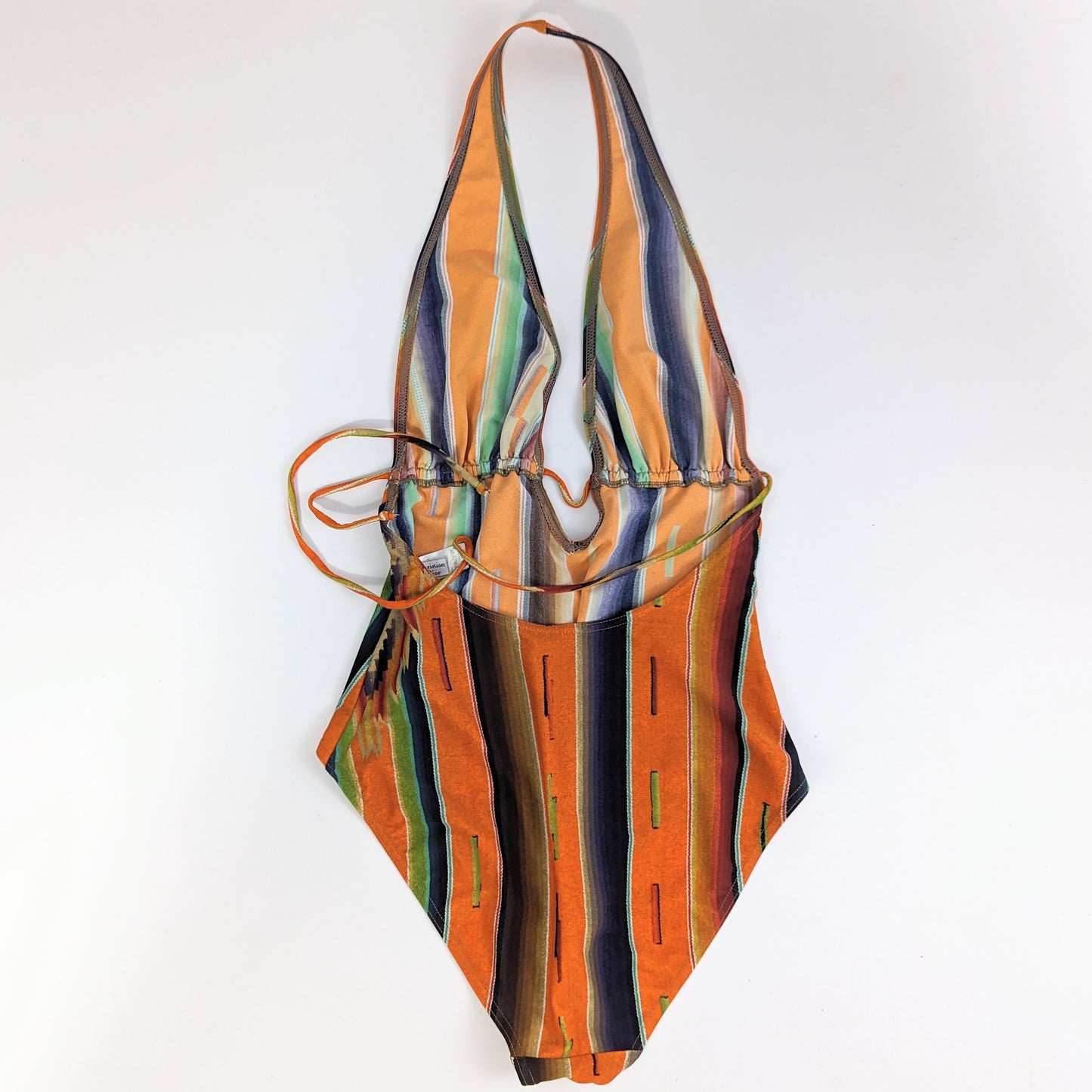 Ensemble maillot de bain et paréo Dior par Galliano, S/S 2002.