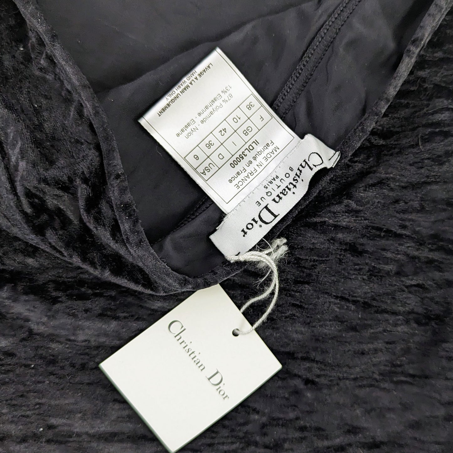 Ensemble débardeur et string Dior par Galiano - S/S 2005 "Peace and Love" - S