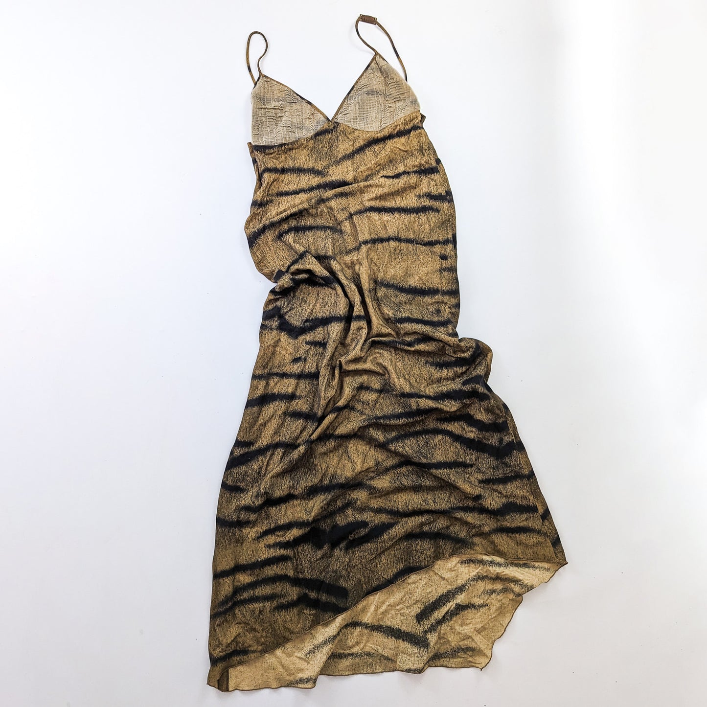 Longue robe Cavalli motif animal - M