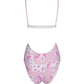 Maillot de bain monogramme rose Dior par Galliano 2005 Cherry Blossom