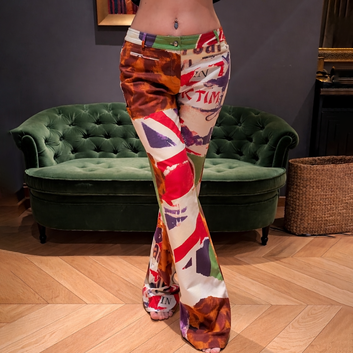 Pantalon "Victim" Dior par Galliano - S/S 2003 - M