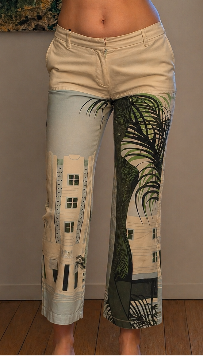 Vintage Cropped Pants  Custo Barcelona