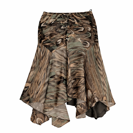 Jupe en soie Roberto Cavalli