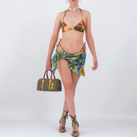 Ensemble Beachwear 4 pièces "Tournesol" Dior