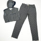 Ensemble pantalon et veste Dior monogramme Dior par Galliano - S/S2000