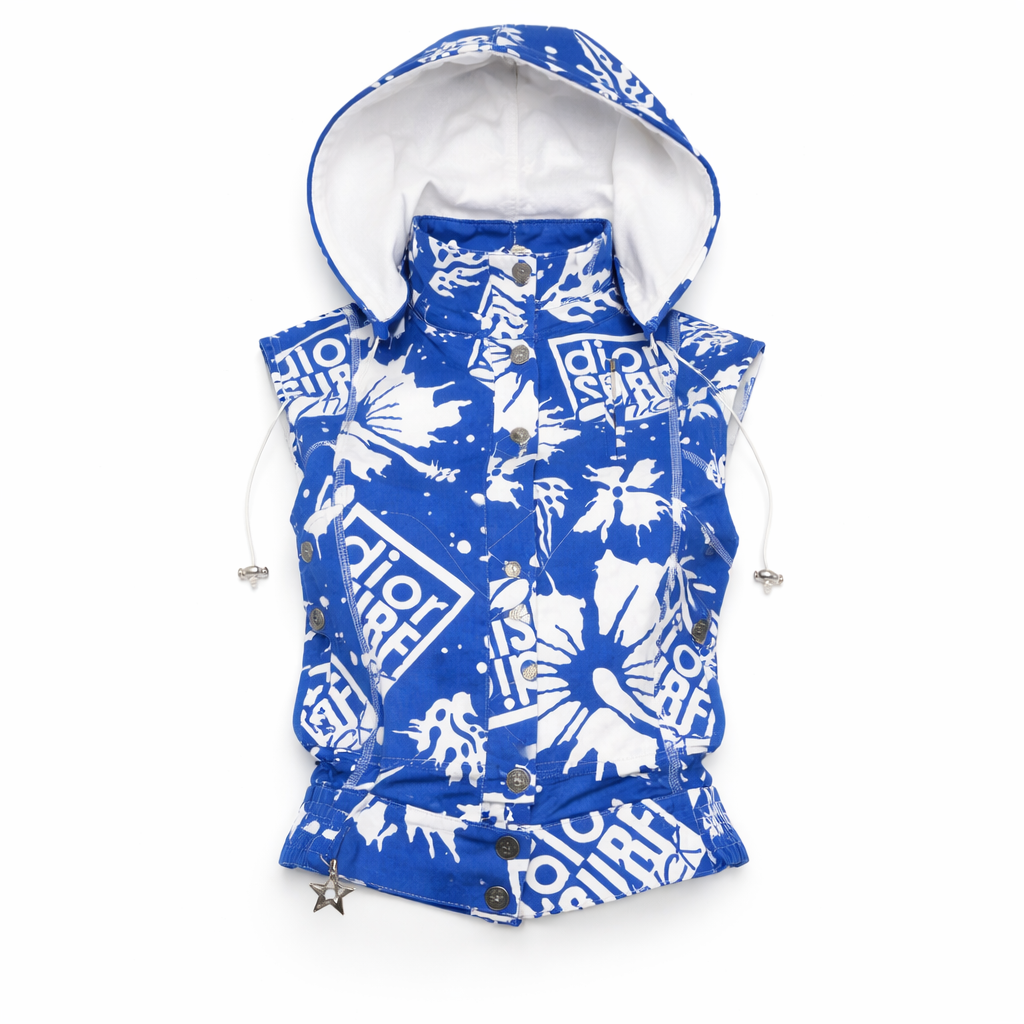 Veste sans manche Dior par Galliano "Surf" S/S2004