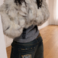 Veste Roberto Cavalli fourrure