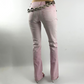 Jeans Cavalli délavé rose - S