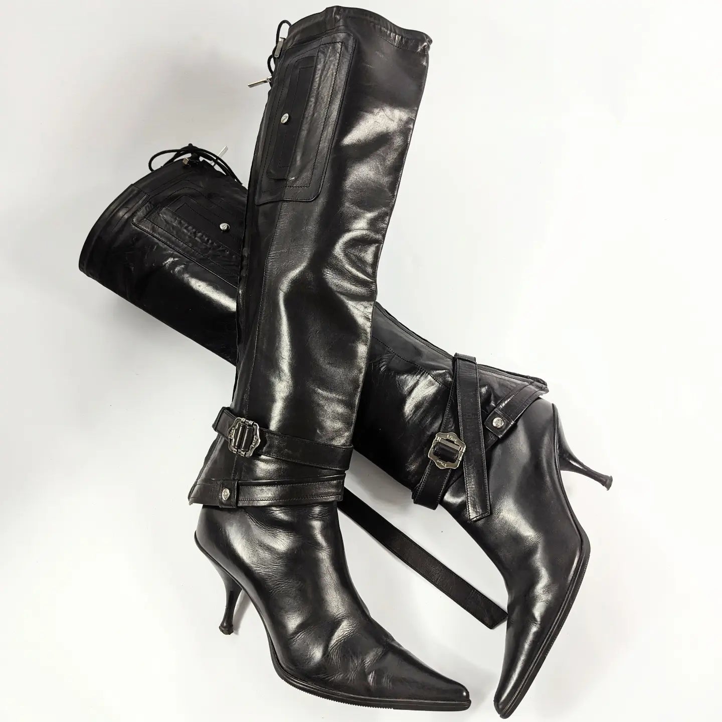 Bottes guêtre Dior par Galliano -EU38|UK5|US6.5