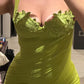 Robe La Perla cintré en mousseline : 2 couleurs disponibles