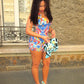 Ensemble John Galliano jupe et top