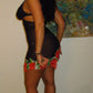 Robe La Perla mesh asymetrique