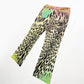 Roberto Cavalli Multicolored Leopard Print Trousers - L