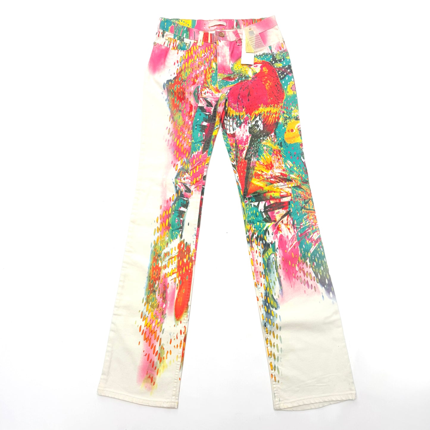 "Parrot" Roberto Cavalli trousers