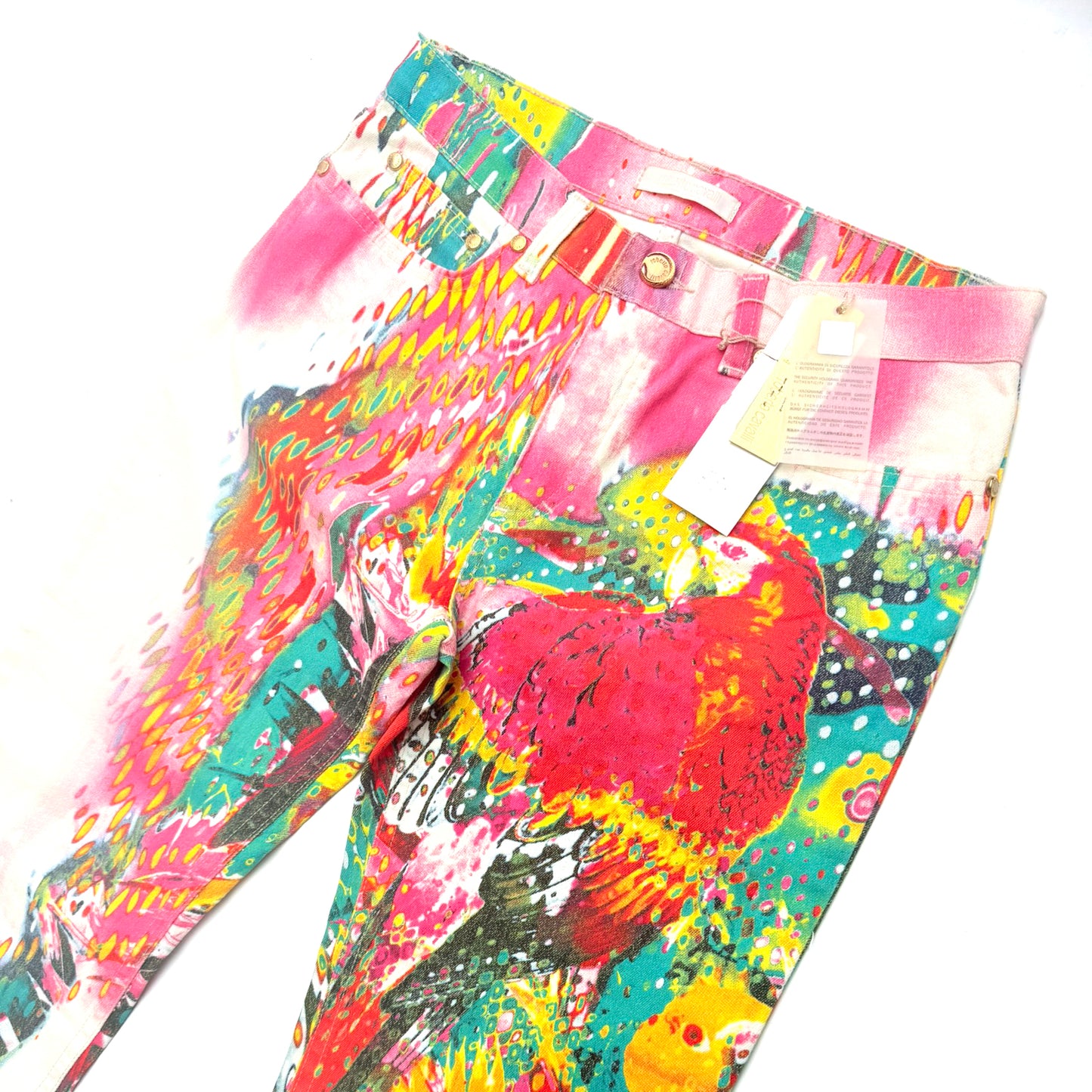 "Parrot" Roberto Cavalli trousers